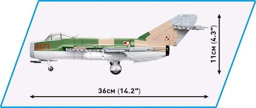 Конструктор детский самолет LIM-5 Polish Air Force 1959 COBI 5824 (2008901)