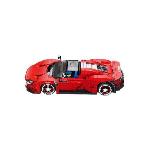 Конструктор детский Спортивный автомобиль Sports Car Red Building Blocks 1168 шт (2008919)