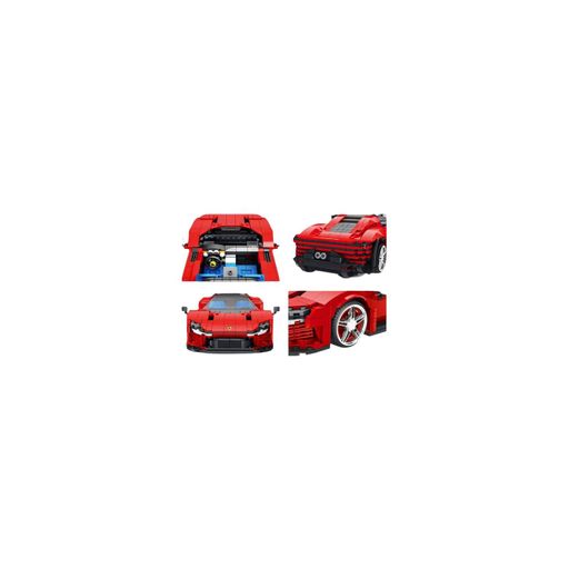 Конструктор детский Спортивный автомобиль Sports Car Red Building Blocks 1168 шт (2008919)