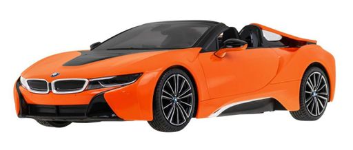 Машинка BMW i8 Roadster оранжевый RASTAR модель 1:12 Авто на дистанционном управлении + пульт 2,4 ГГц (2008972)