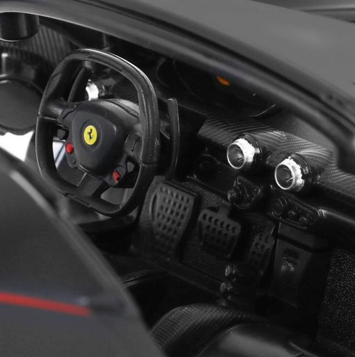 Машинка Ferrari LaFerrari Aperta черная RASTAR модель 1:14 Авто на дистанционном управлении + пульт 2,4 ГГц (2008973)