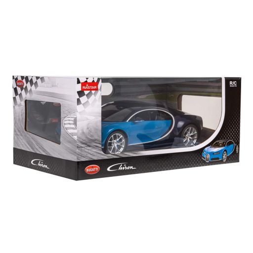 Машинка на радіокеруванні RASTAR Bugatti Chiron 1:14 Синя 75700 (2008982)