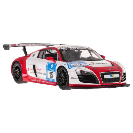 Машинка на радиоуправлении Audi R8 LMS Performance 1:14 белая RASTAR – спортивная лицензионная модель, пульт 2,4 ГГц (2008985)