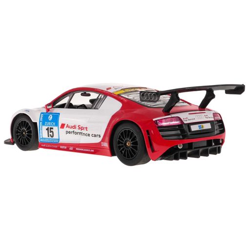 Машинка на радиоуправлении Audi R8 LMS Performance 1:14 белая RASTAR – спортивная лицензионная модель, пульт 2,4 ГГц (2008985)