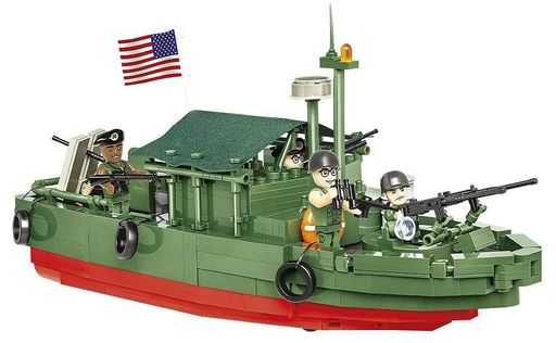 Конструктор COBI Patrol Boat River Mk II (PBR) 1:35 — Американский патрульный катер (615 деталей) (2008988)