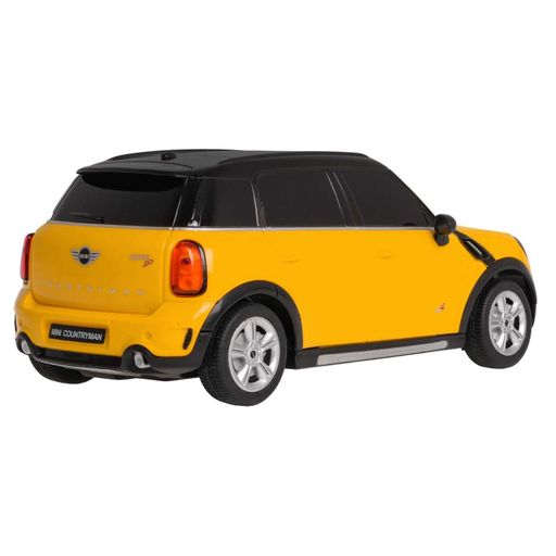 Машинка на радиоуправлении Mini Countryman 1:24 жёлтая RASTAR – компактная лицензионная модель, пульт 2,4 ГГц (2008989)