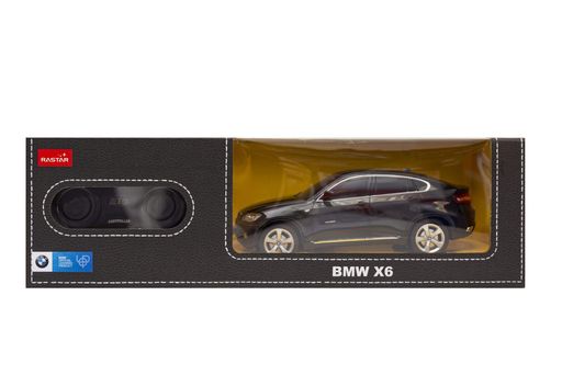 Машинка Rastar BMW X6 на управлінні 1:24 чорний 31700 (2008992)