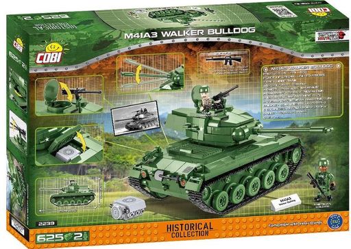 Конструктор COBI M41A3 Walker Bulldog — Американский танк 625 деталей (2009007)