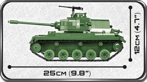 Конструктор COBI M41A3 Walker Bulldog — Американский танк 625 деталей (2009007)