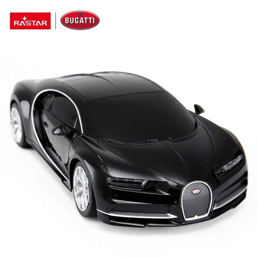 Машинка радиоуправляемая RASTAR Bugatti Chiron 1:24 Черная 76100 (2009012)