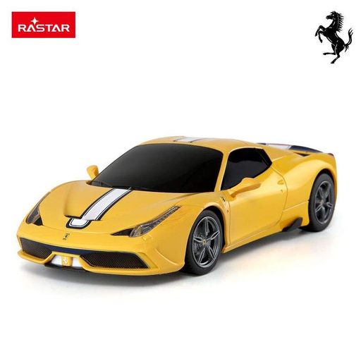 Машинка на управлении Ferrari 458 Speciale A 1:24 Rastar 71900 желтый (2009018)