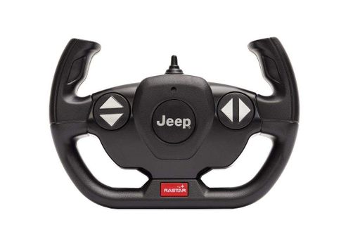 Машинка на управлении Jeep Wrangler JL 1:14 Rastar 79400 черный (2009030)