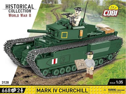 Конструктор детский танк Churchill Mk IV COBI 3128 (2009053)