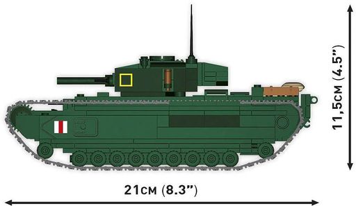 Конструктор детский танк Churchill Mk IV COBI 3128 (2009053)