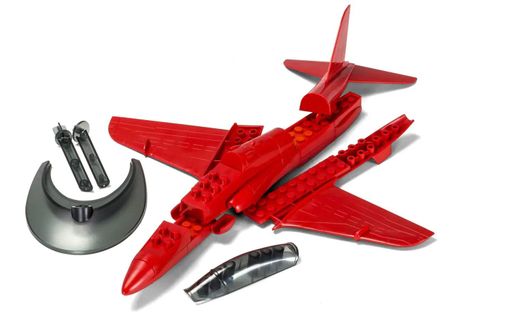 Конструктор детский самолет Red Arrow Hawk Quickbuild Airfix J6018 (2009077)