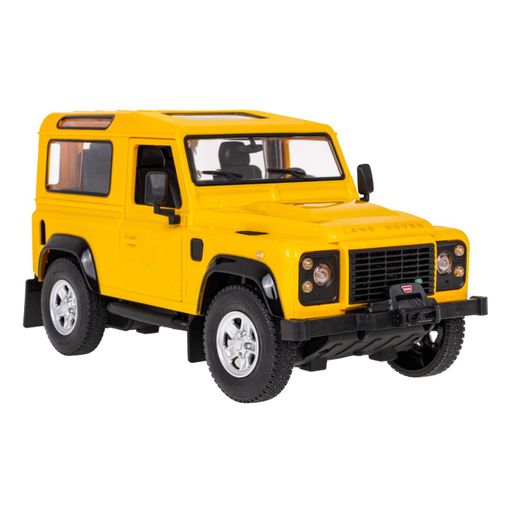 Машинка на управлении Land Rover Defender желтый RASTAR 1:14 78400 (2009097)