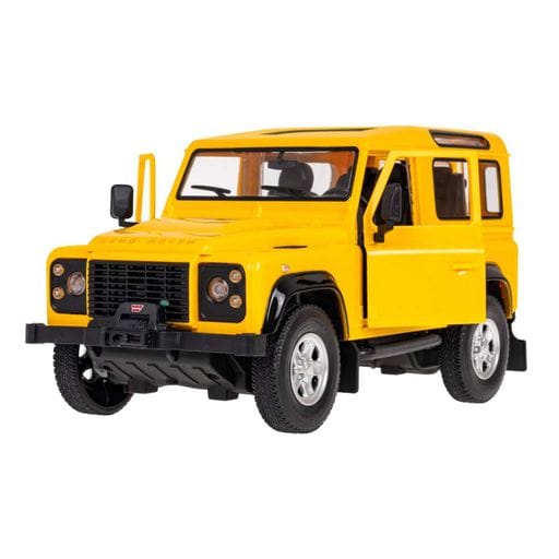 Машинка на управлении Land Rover Defender желтый RASTAR 1:14 78400 (2009097)