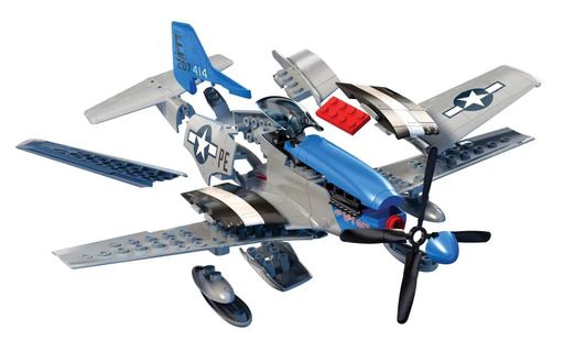 Конструктор детский самолет Quickbuild-Day Mustang Airfix J6046 (2009107)