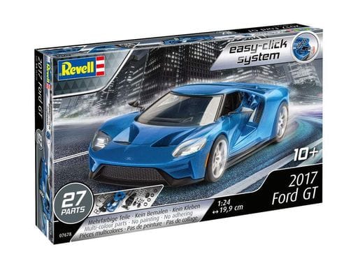 Конструктор детский 1:24 автомобиль 2017 Ford GT Easy-Click Revell 07678 (2009111)
