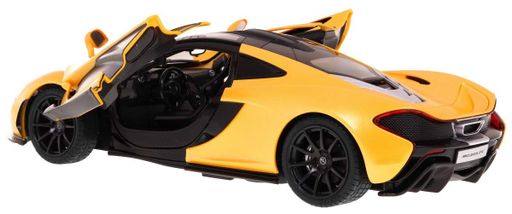 Машинка McLaren P1 GTR желтый RASTAR модель 1:14 Автомобиль на дистанционном управлении + пульт 2,4 ГГц (2009126)