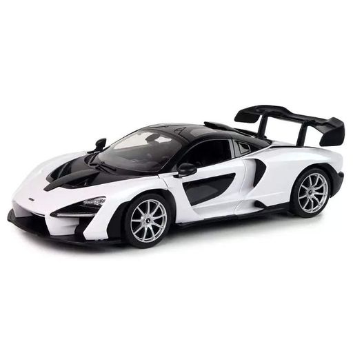 МашинкаMcLaren Senna белый RASTAR модель 1:14 Автомобиль на дистанционном управлении + пульт 2,4 ГГц (2009130)