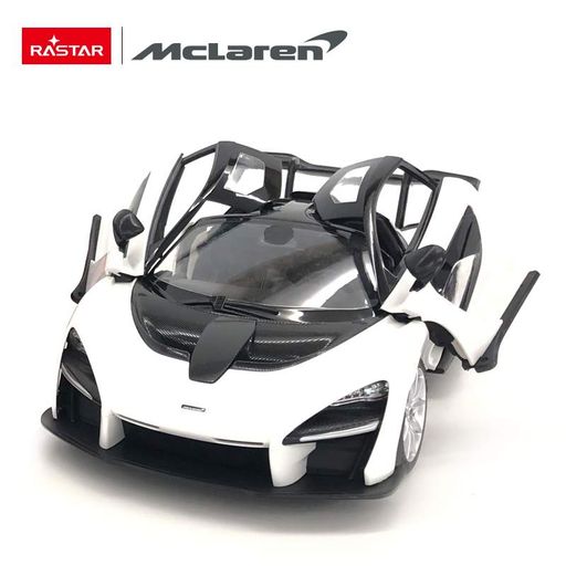 МашинкаMcLaren Senna белый RASTAR модель 1:14 Автомобиль на дистанционном управлении + пульт 2,4 ГГц (2009130)