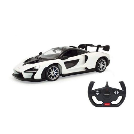 МашинкаMcLaren Senna белый RASTAR модель 1:14 Автомобиль на дистанционном управлении + пульт 2,4 ГГц (2009130)