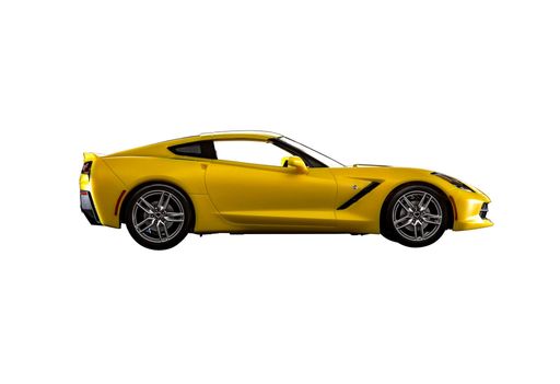 Конструктор детский 1/24 автомобиль 2014 Corvette Stingray Easy Click Revell 07825 (2009153)