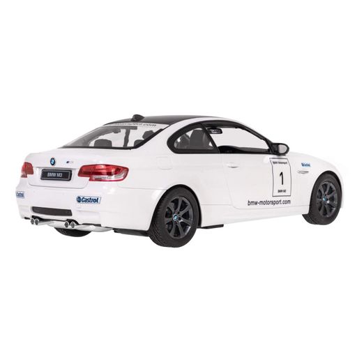 Машинка BMW M3 RASTAR белый модель 1:14 Автомобиль на дистанционном управлении + пульт 2,4 ГГц (2009163)