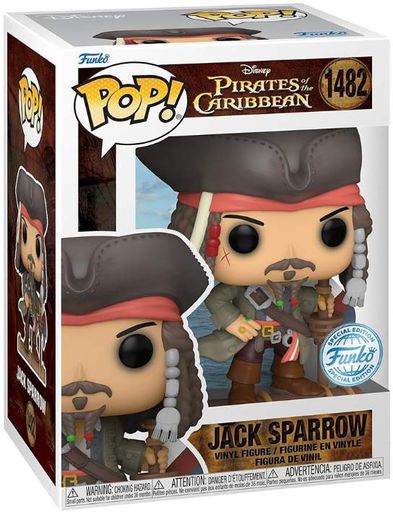 Фігурка Джек Спарроу - Funko Pop! PIRATES OF THE CARIBBEAN #1482 JACK SPARROW (2009167)