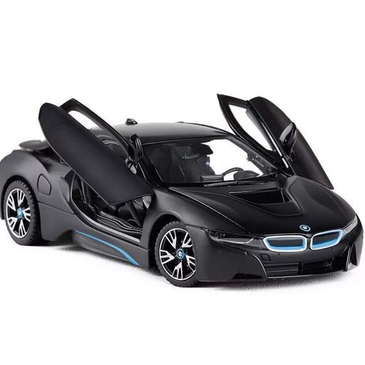 Машинка коллекционная металлическая BMW I8 Rastar 56500B 1:24 металл черный (2009175)