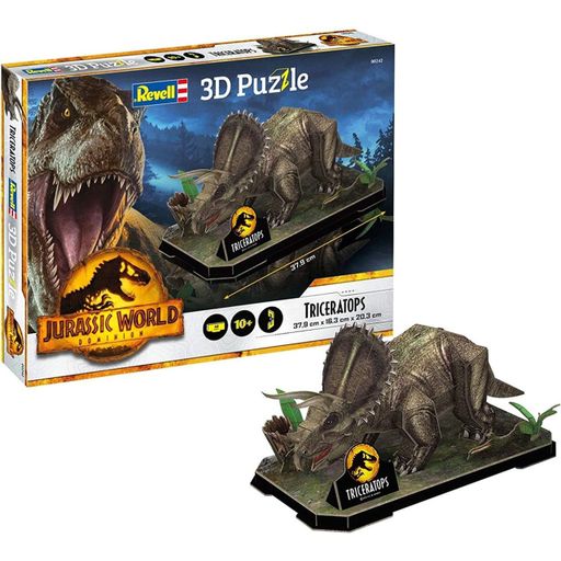 3D пазлы Трицератопс - Парк Юрского Периода Jurassic World Dominion Revell 00242 (2009181)