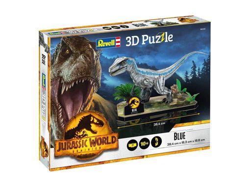 3D пазлы Велоцераптор "Blue" - Парк Юрского Периода Jurassic World Dominion Revell 00243 (2009182)