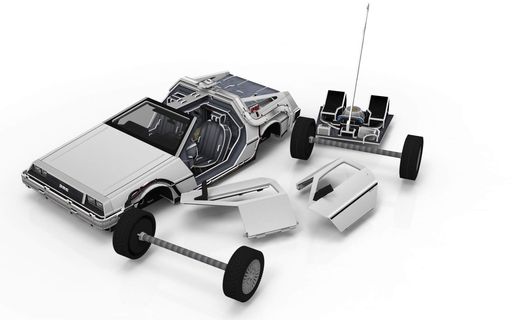 3D пазлы Назад в будущее «Back to the Future» Revell 00221 (2009186)