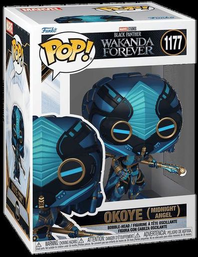 Фигурка Окойе (Ночной Ангел) - Funko Pop! BLACK PANTHER: WAKANDA FOREVER #1177 OKOYE (2009192)