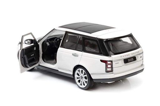Машинка коллекционная металлическая RANGE ROVER 56300 1:24 белый (2009194)