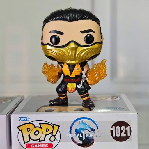 Фигурка Скорпион - Funko Pop! MORTAL KOMBAT #1021 SCORPION (2009196)