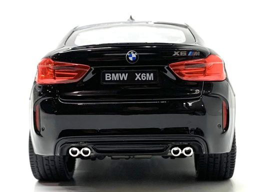 Машинка коллекционная металлическая BMW X6M Rastar 56600 1:24 черный (2009218)