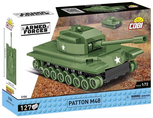 Конструктор детский танк Patton M48 COBI 3104 (2009220)