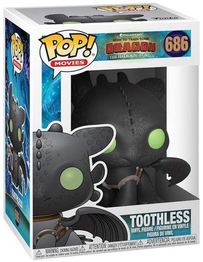 Фигурка Беззубик - Funko Pop! HOW TO TRAIN YOUR DRAGON #686 TOOTHLESS (2009225)