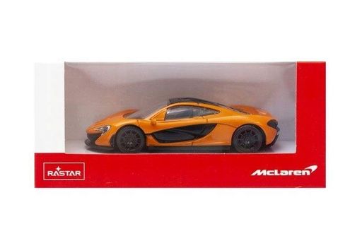 Коллекционная металлическая машинка RASTAR McLaren P1 1:43 58700 оранжевая (2009229)