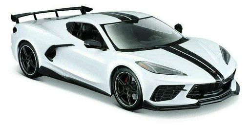 Коллекционная модель Maisto: Chevrolet Corvette Stingray Coupe White / Белая (1:24) — 31534WT (2009267)