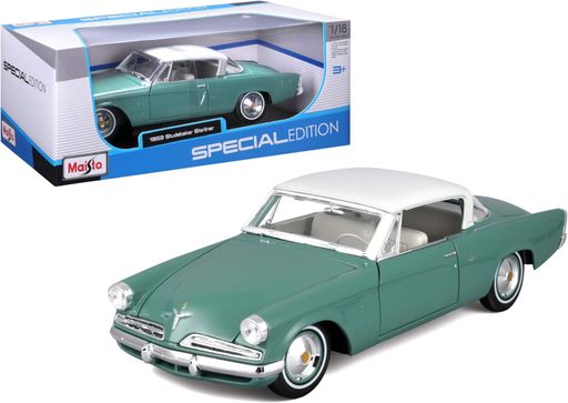 Коллекционная модель Maisto: Special Edition — 1953 Studebaker Starliner Mint Green / Светло-зеленая (1:18) — 31651MI (2009268)