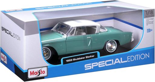 Коллекционная модель Maisto: Special Edition — 1953 Studebaker Starliner Mint Green / Светло-зеленая (1:18) — 31651MI (2009268)