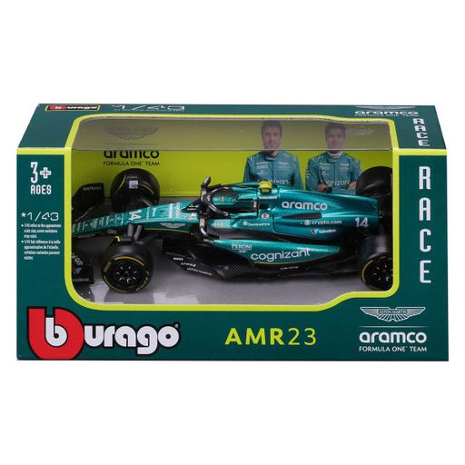 Автомодель Bburago: Aston Martin AMR23 (1:43) — 18-38090 (2009295)