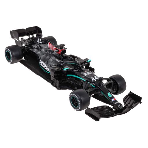Машинка на радиоуправлении Mercedes-AMG F1 W11 EQ Performance 1:18 чёрная RASTAR – гоночная модель, пульт 2,4 ГГц (2009309)