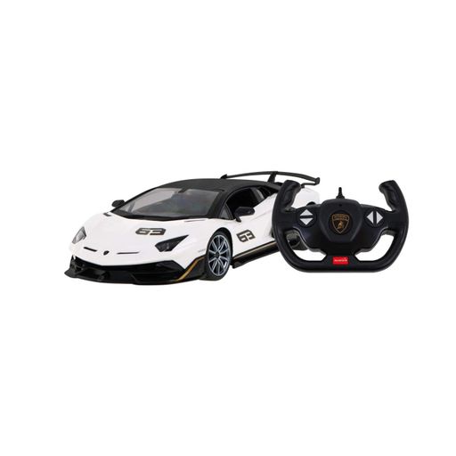 Машинка радиоуправляемая RASTAR Lamborghini Aventador SVJ 1:14 Белая (2009312)
