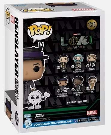Фигурка Ренслейер и Мисс Минутка - Funko Pop! & BUDDY LOKI: SEASON 2 #1315 RENSLAYER WITH MISS MINUTES (2009335)