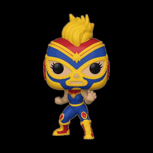 Фигурка Ла Эстрелья Космика (Капитан Марвел) - Funko Pop! MARVEL: LUCHADORES - LA ESTRELLA CÓSMICA #710 (2009341)