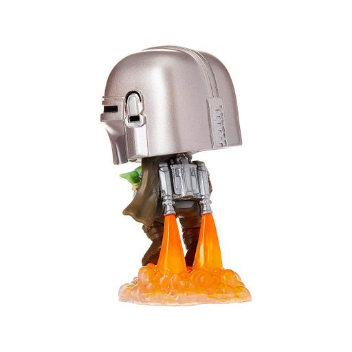 Фигурка Мандалорец, летящий с малышом - Funko Pop! STAR WARS #402 THE MANDALORIAN (2009435)